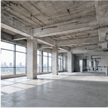 建筑空间工程示意