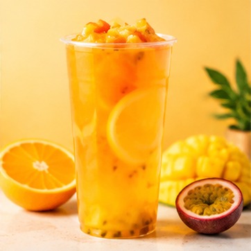 鲜果茶成品示意